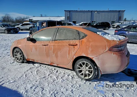 2013 Dodge Dart Sxt from USA, damaged, VIN 1C3CDFBA2DD171328